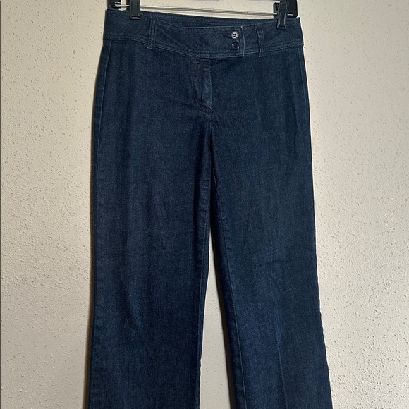 Talbots Curvy Boot Bootcut Jeans Dark Wash Women’s Size 2P 2 Petite - Picture 3 of 16